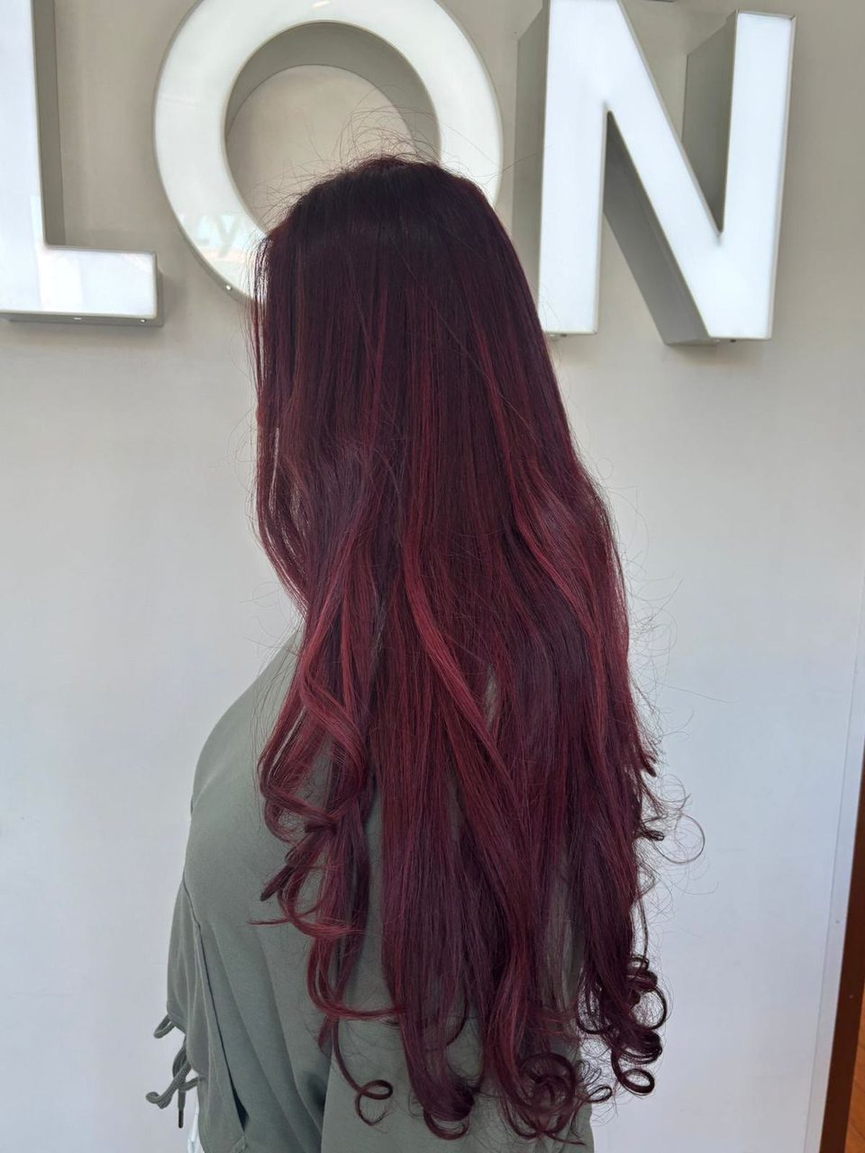 Real transformation result at Frenzy Salon